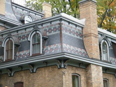 Patterned & Multi Colored Roofs