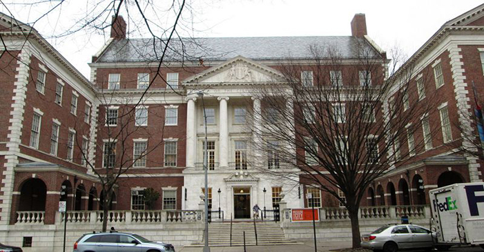 Museum of the City of New York in upper east side Manhattan with slate roof