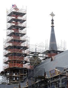 A new makeover for The Cathedral of Saint Paul (St. Paul’s Cathedral) in Birmingham, Alabama (2120 3rd Ave N) 2016 NRCA Gold Circle Award for Outstanding Workmanship (steep-slope)