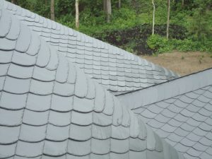 What size are slate roof tiles