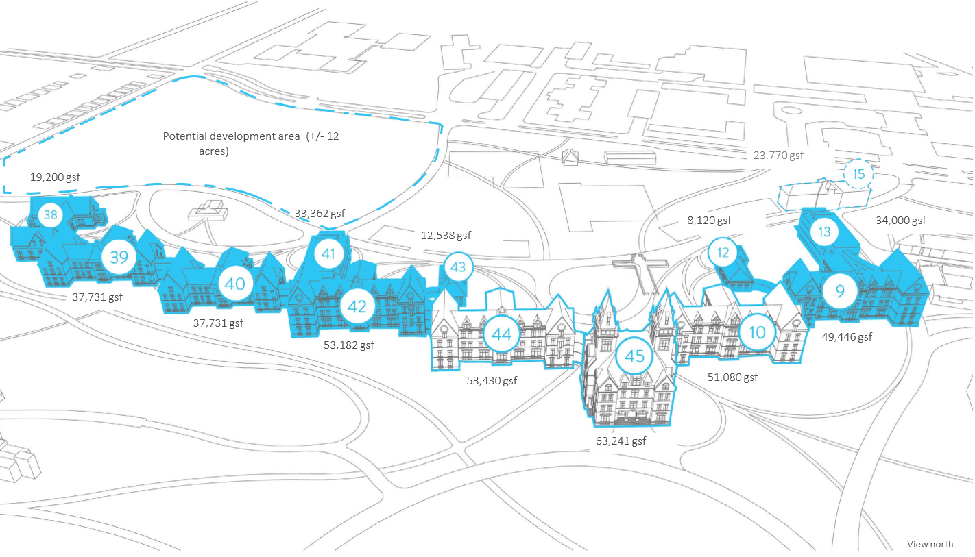 Map of Richardson Olmstead campus