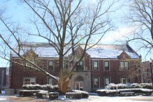 North Country Unfading Black natural slate roof selected for NIU’s Still Gym reroof