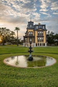 Fulton Mansion’s 1877 slate patterned mansard roof survived 9 hurricanes!