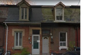 Toronto’s historic Percy Street mansard slate roofs