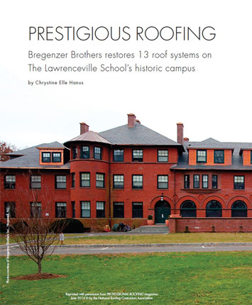 Prestigious Roofing Article