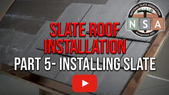 Slate Roof Installation Guide Video