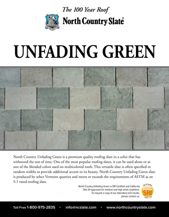 Product Data Sheets Unfading Green