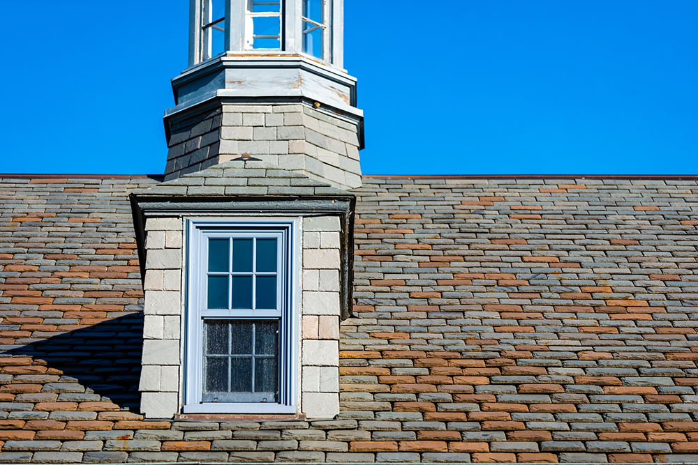 Graduated Slate Roof