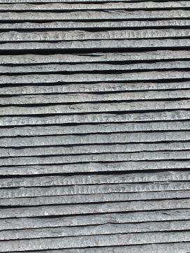 North Country Unfading Black slate, 1/4" thick roofing slate