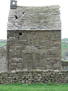 Old slate roof, still protecting the house
