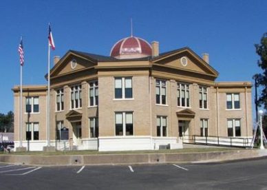 Rains County Courthouse in Emory, TX North Country Unfading Black roofing slate