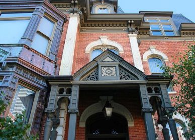 Unfading Black mansard slate roof