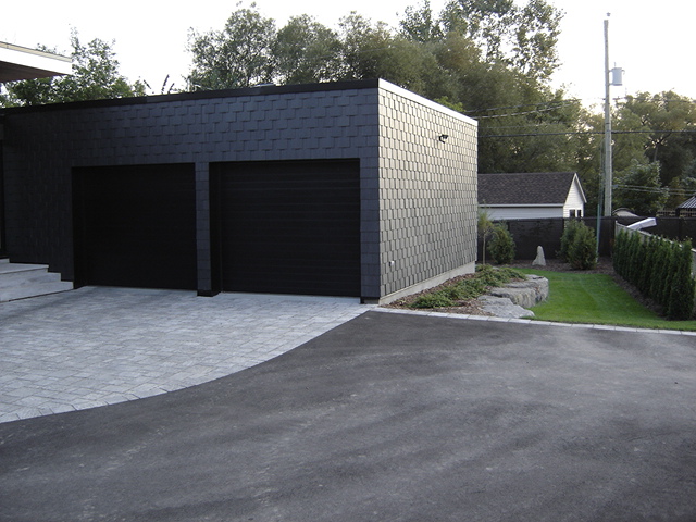 Private Residence - Exterior Slate Wall Cladding