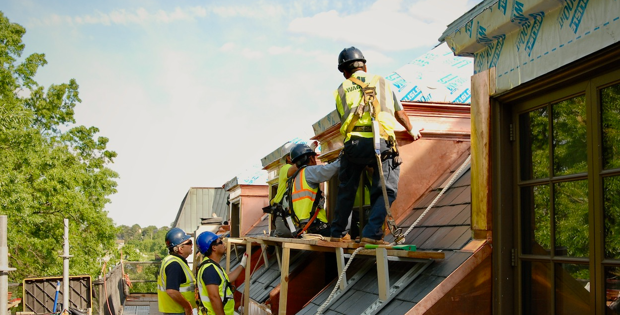 Installing Unfading Black Natural Slate Shingles