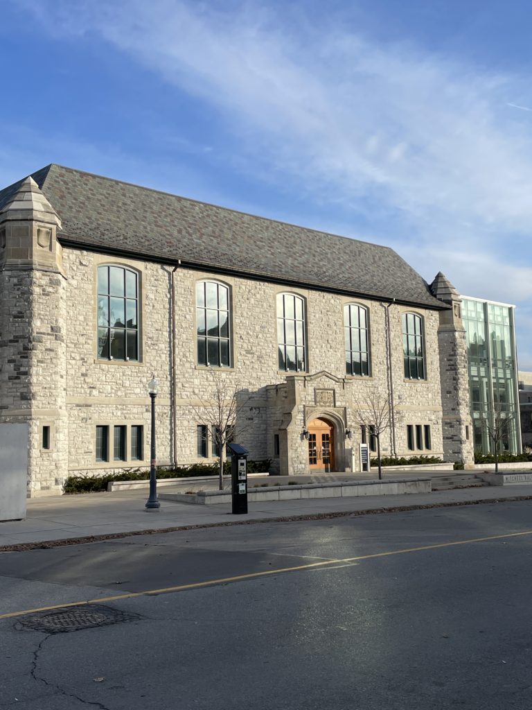 Mitchell Hall at Queen's University in Kingston, ON