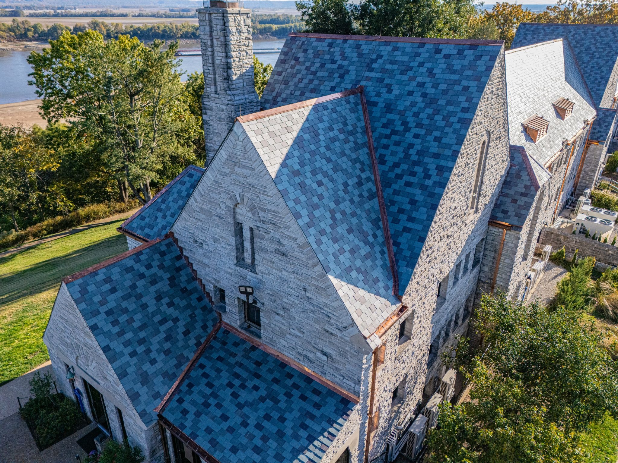 White House Retreat slate roofing