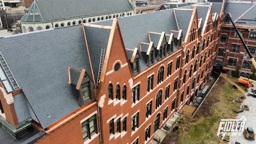 St Louis University slate roofing